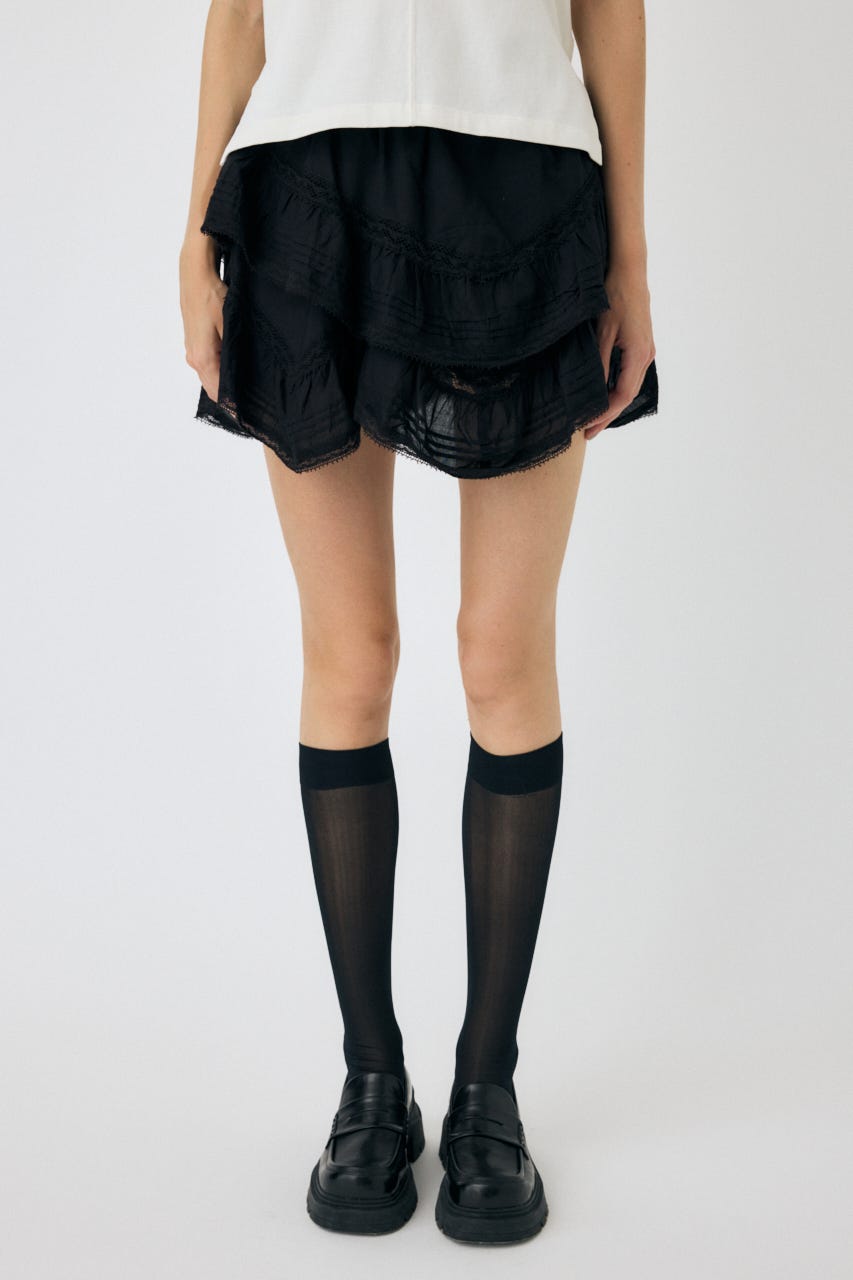 MOUSSY | DRAPE LACE MINI スカート (スカート(ミニ) ) |SHEL MOUSSY | DRAPE LACE MINI スカート (スカート(ミニ) ) |SHEL