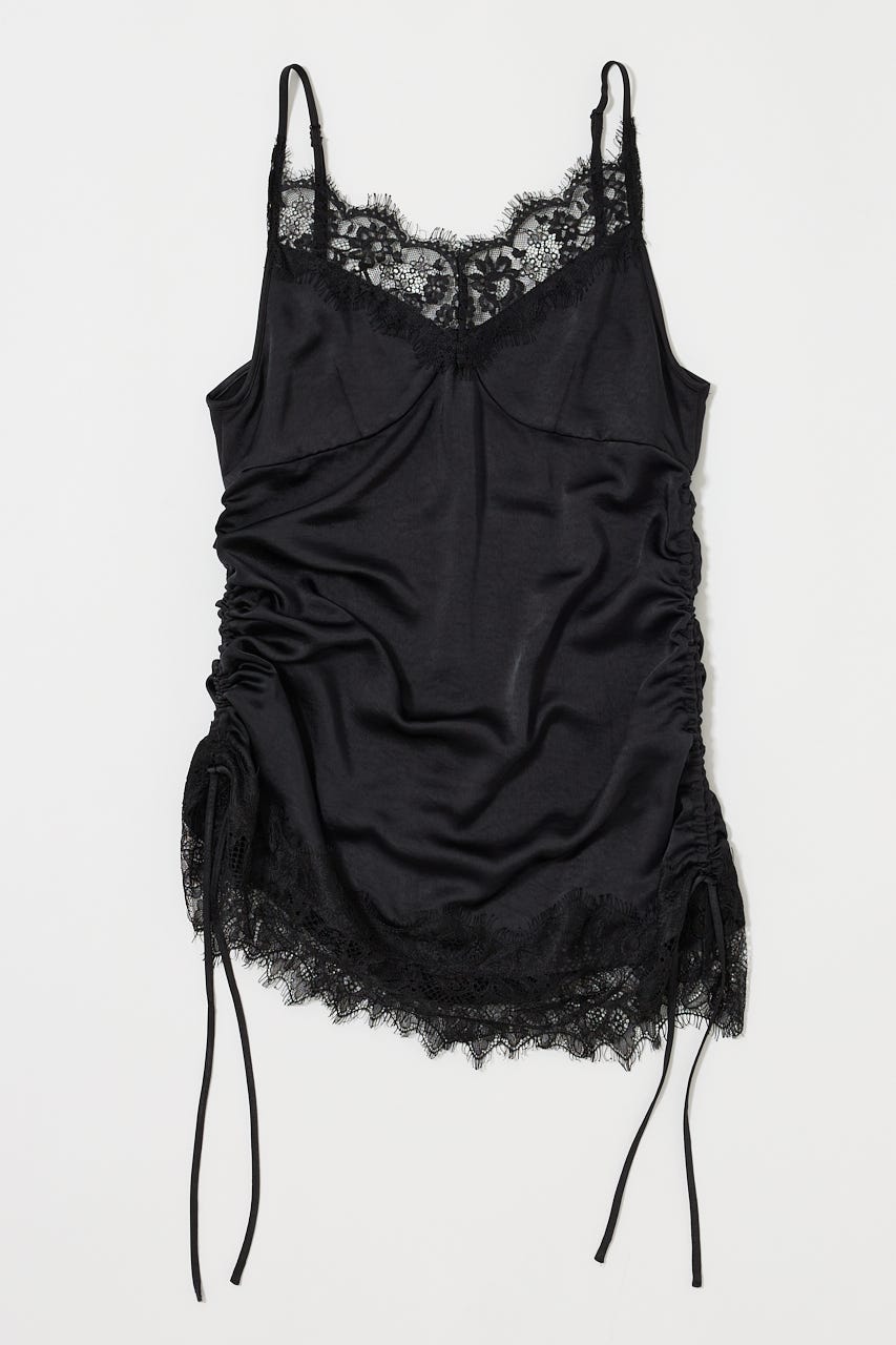 MOUSSY | 【ViVi掲載】LACE TRIM CAMI ドレス (ワンピース(ミニ