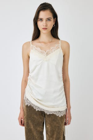 MOUSSY | 【ViVi掲載】LACE TRIM CAMI ドレス (ワンピース(ミニ