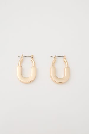 DROPPED HOOP イヤリング