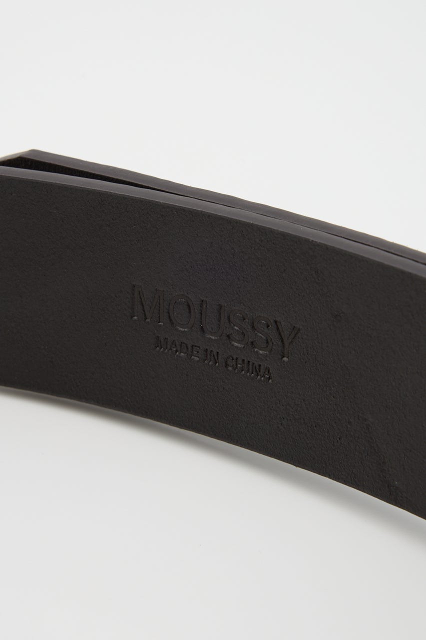 SUEDE LEATHER ベルト D/BRN FREE