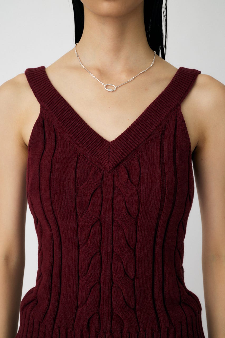 MESH KNIT キャミソール　moussy MOUSSY | MESH KNIT キャミソール (キャミソール ) |SHEL'TTER