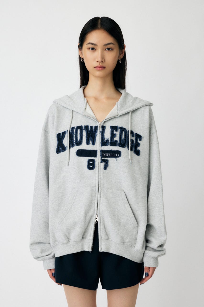 オッシー様　2-17,4-37,7-98 MOUSSY | 【ViVi掲載】COLLEGIATE ZIP フーディー (スウェット