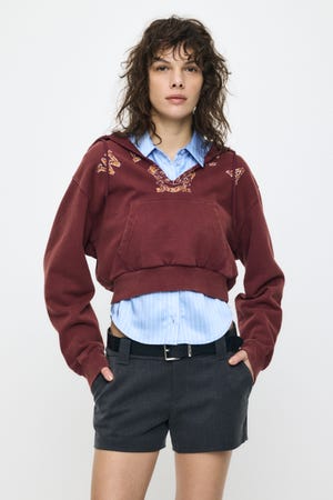 RUGGED LOGO フーディー