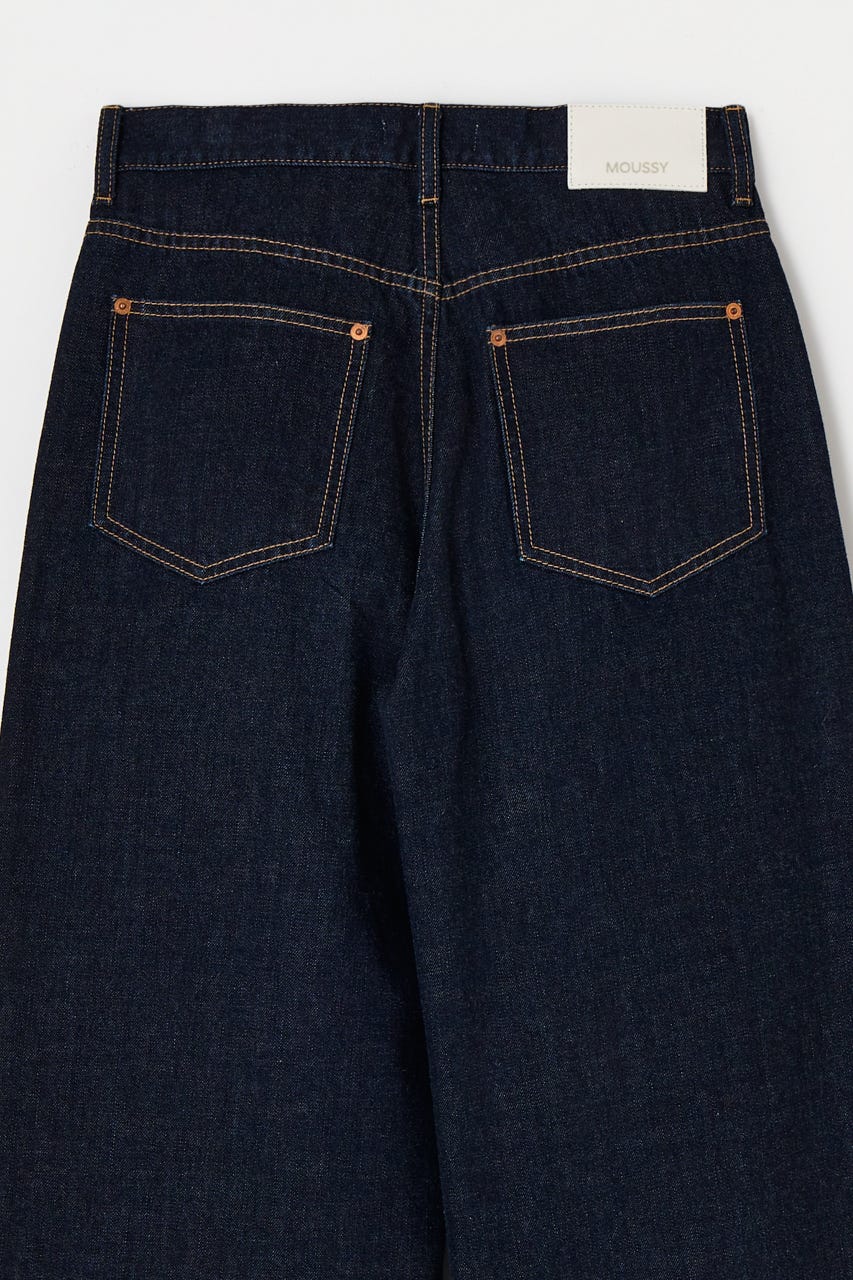 MOUSSY | TUCK WIDE ストレートデニム (ワイド ) |SHEL'TTER