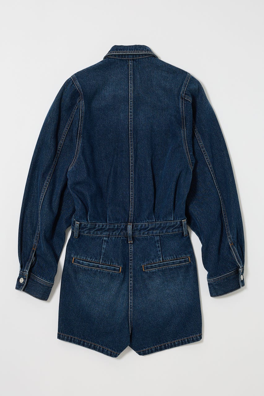 MOUSSY | DENIM SHORT ジャンプスーツ (オールインワン ) |SHEL
