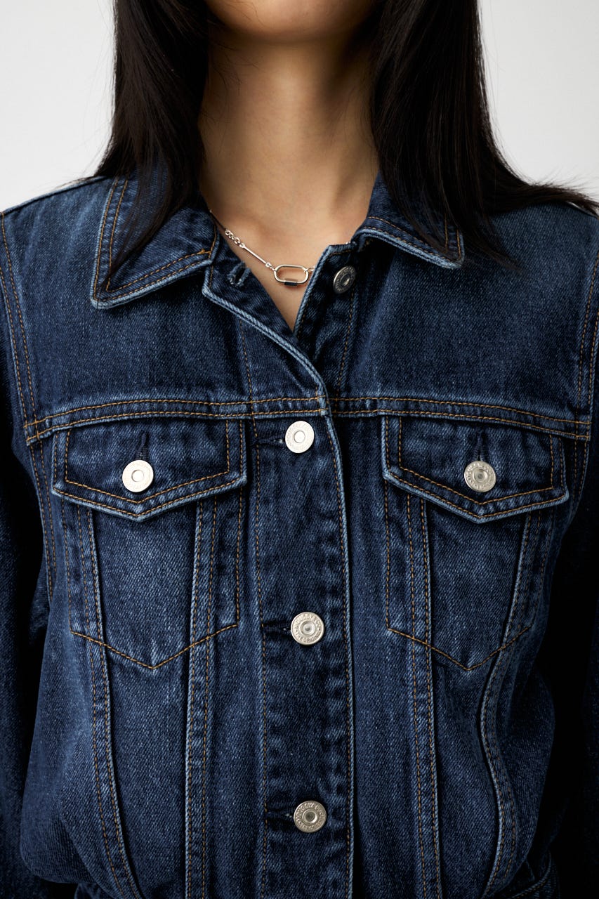 MOUSSY | DENIM SHORT ジャンプスーツ (オールインワン ) |SHEL