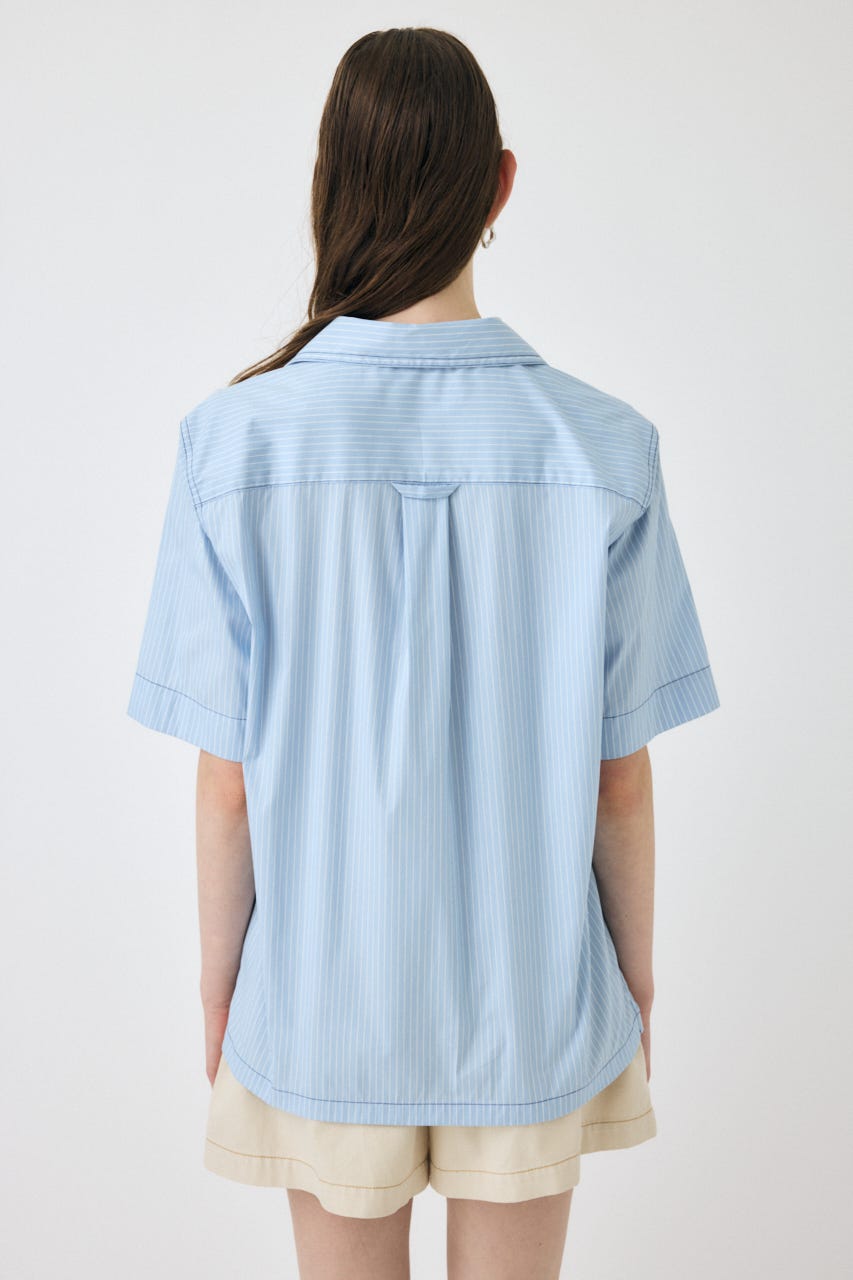 MOUSSY | OPEN COLLAR シャツ (シャツ・ブラウス ) |SHEL'TTER