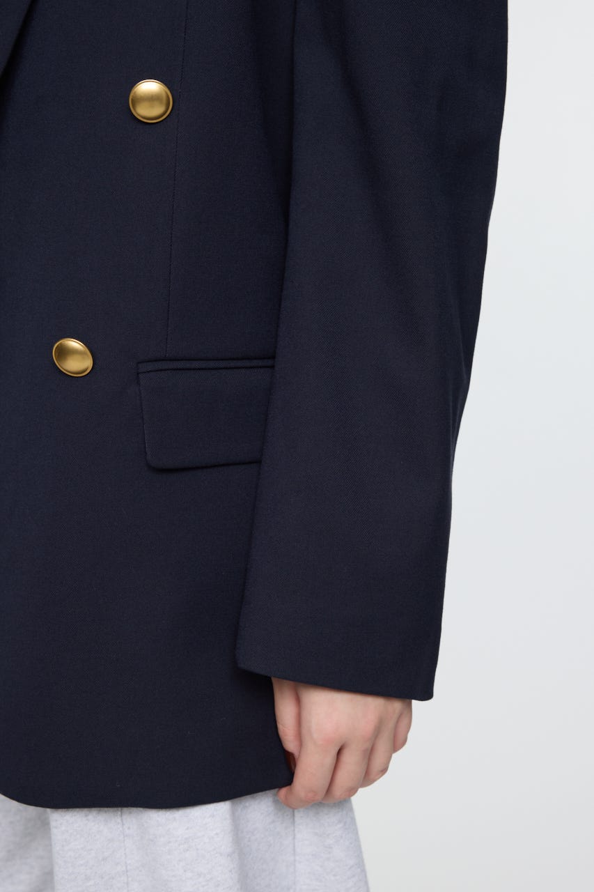 MOUSSY ジャケット DOUBLE BREASTED ブレザー MOUSSY | DOUBLE BREASTED ブレザー (ジャケット ) |SHEL'TTER