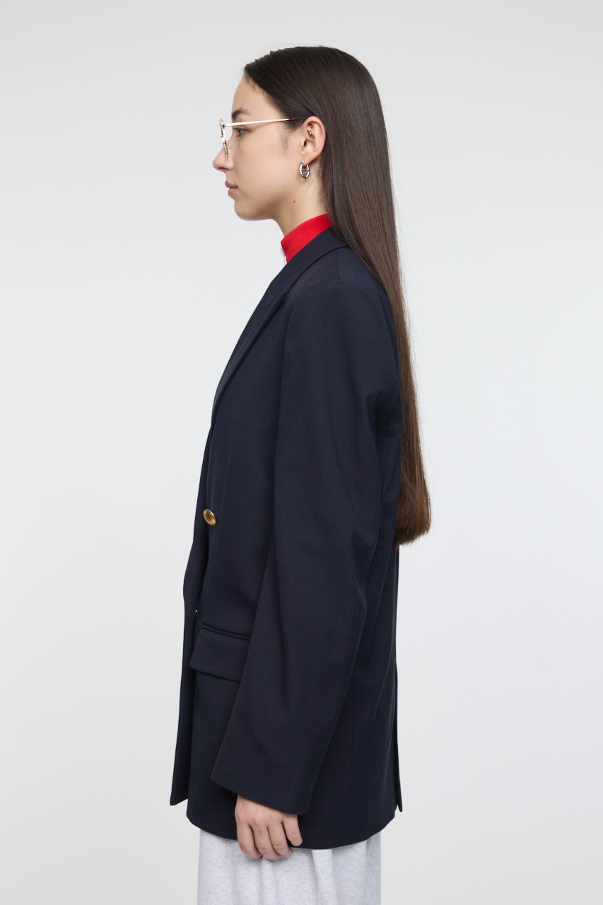 MOUSSY ジャケット DOUBLE BREASTED ブレザー MOUSSY | DOUBLE BREASTED ブレザー (ジャケット ) |SHEL'TTER