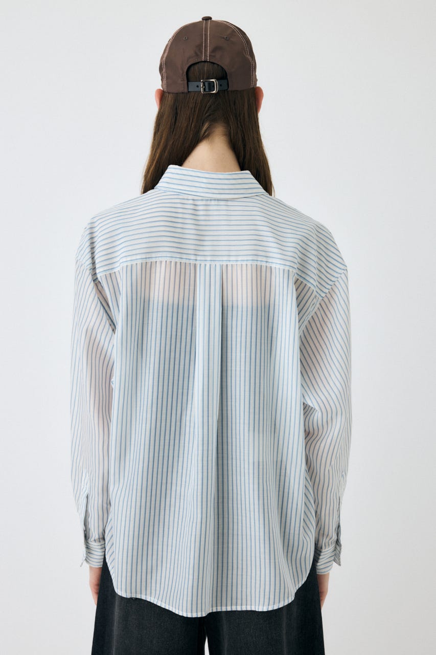 世中さん　専用　シン MOUSSY | OVERSIZED SHEER シャツ (シャツ・ブラウス ) |SHEL