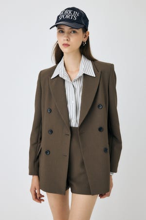 moussy - MOUSSY BOXY DOUBLE ジャケット パンツ セットアップ