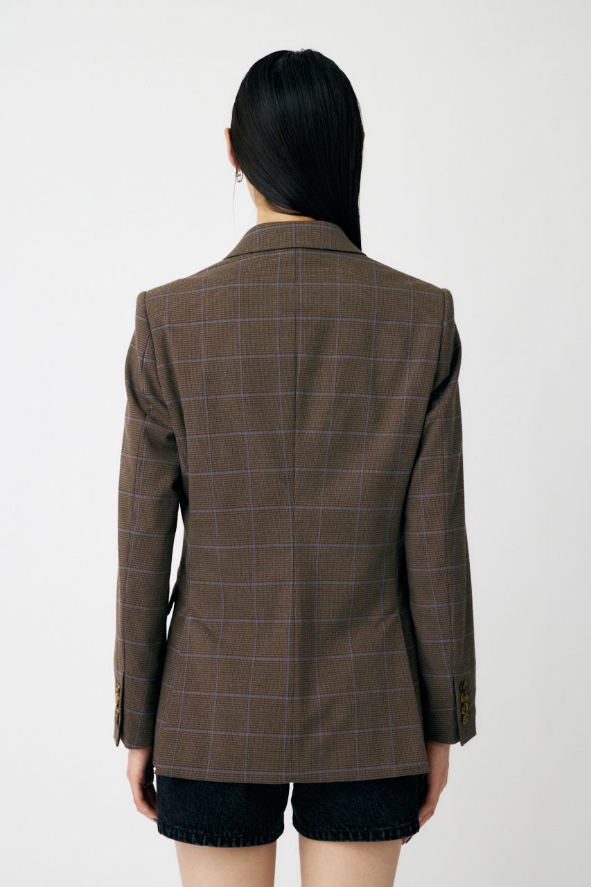 MOUSSY | 【ViVi・otonaMUSE掲載】PLAID FIT ジャケット