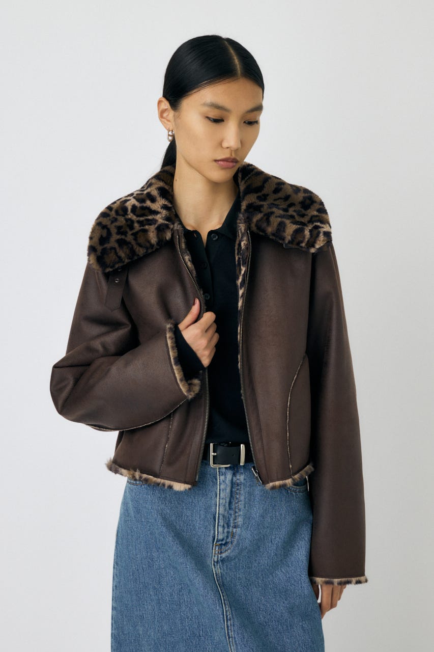 MOUSSY | 【先行予約特典対象商品】REVER FAUX ファーコート