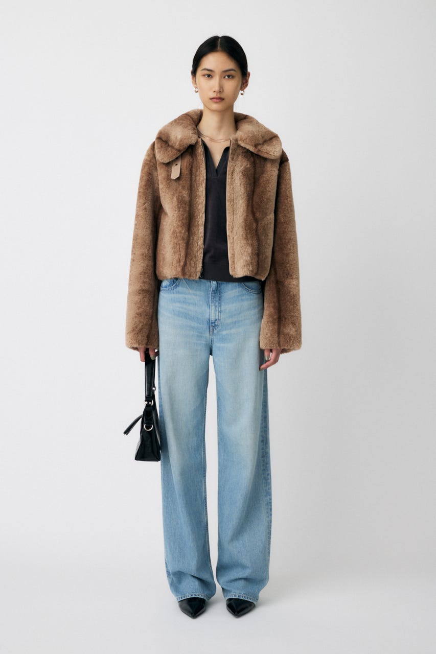 REVER FAUX ファーコート IVOY FREE