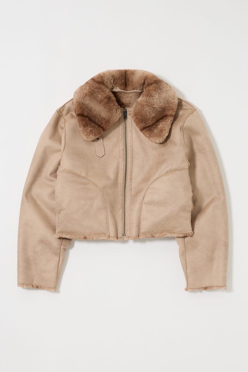 REVER FAUX ファーコート moussy MOUSSY | REVER FAUX ファーコート (ブルゾン ) |SHEL'TTER WEBSTORE