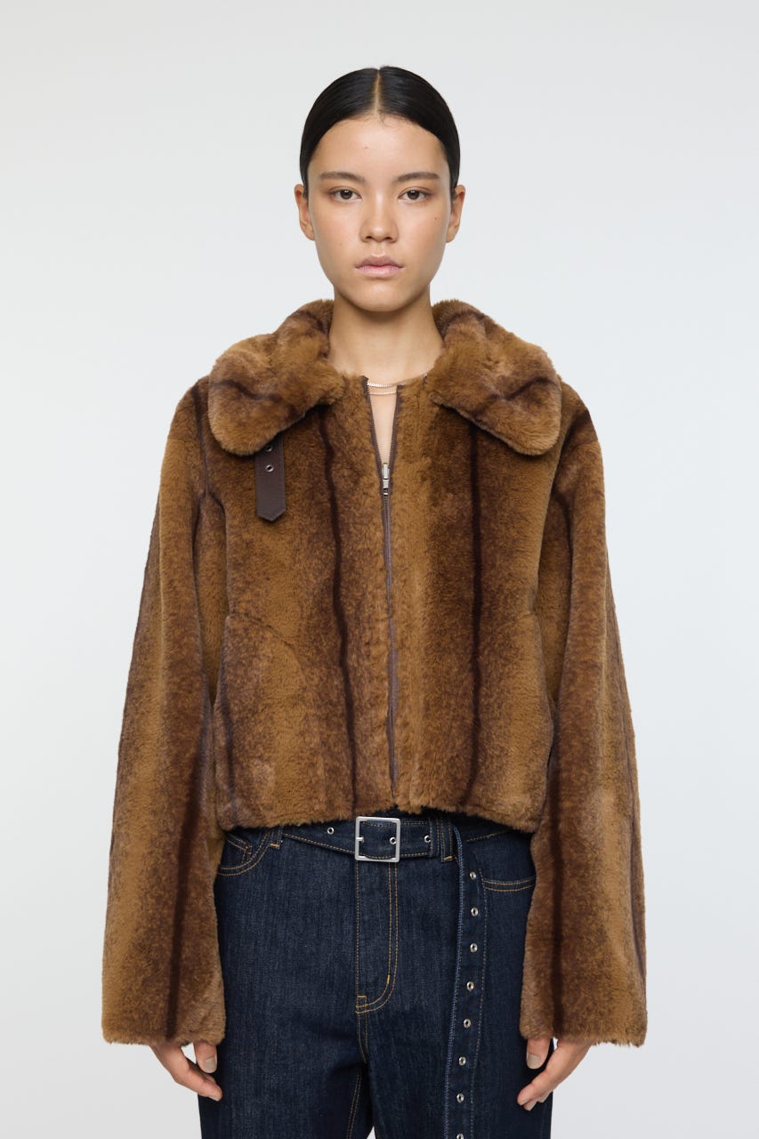 MOUSSY | REVER FAUX ファーコート (ブルゾン ) |SHEL'TTER WEBSTORE
