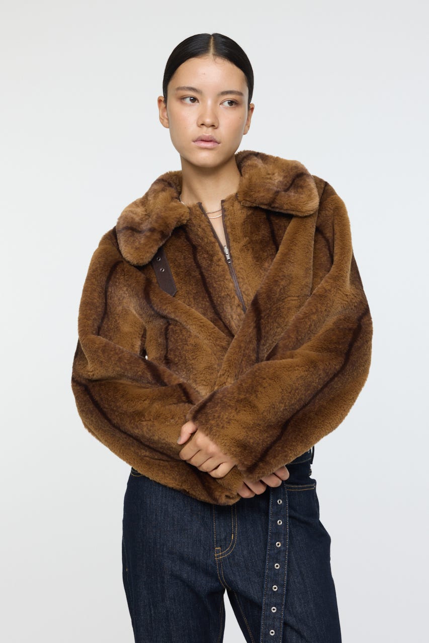 moussy  / リバーフェイクファーコート MOUSSY | REVER FAUX ファーコート (ブルゾン ) |SHEL'TTER WEBSTORE