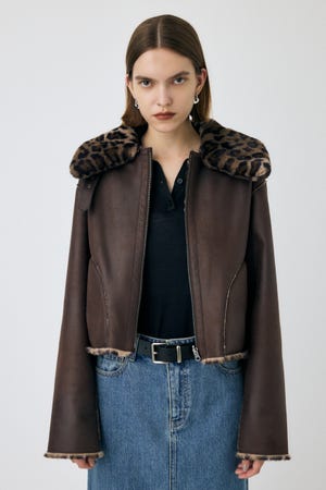 moussy ファーコート