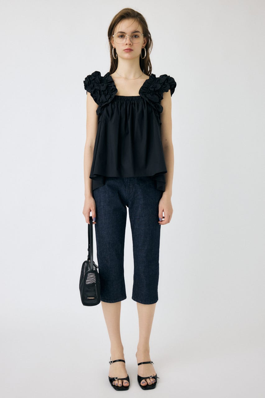 フリルトップス　マウジー MOUSSY | SHOULDER FRILLS トップス (その他トップス ) |SHEL