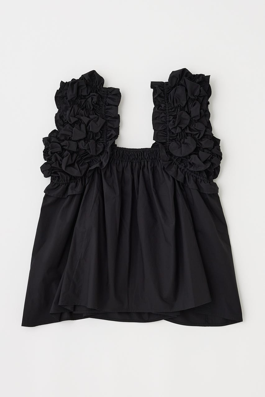 MOUSSY | SHOULDER FRILLS トップス (その他トップス ) |SHEL