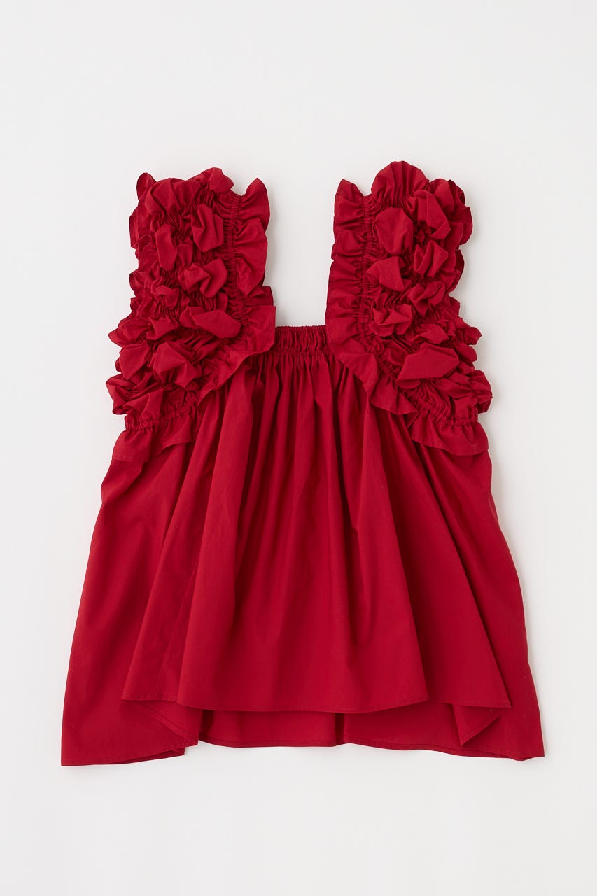 MOUSSY | SHOULDER FRILLS トップス (その他トップス ) |SHEL