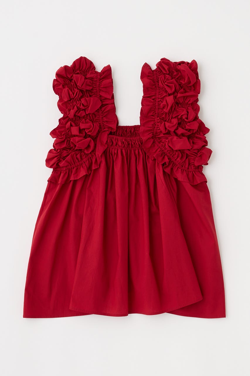 タグ付き MOUSSY SHOULDER FRILLS トップス MOUSSY | SHOULDER FRILLS トップス (その他トップス ) |SHEL