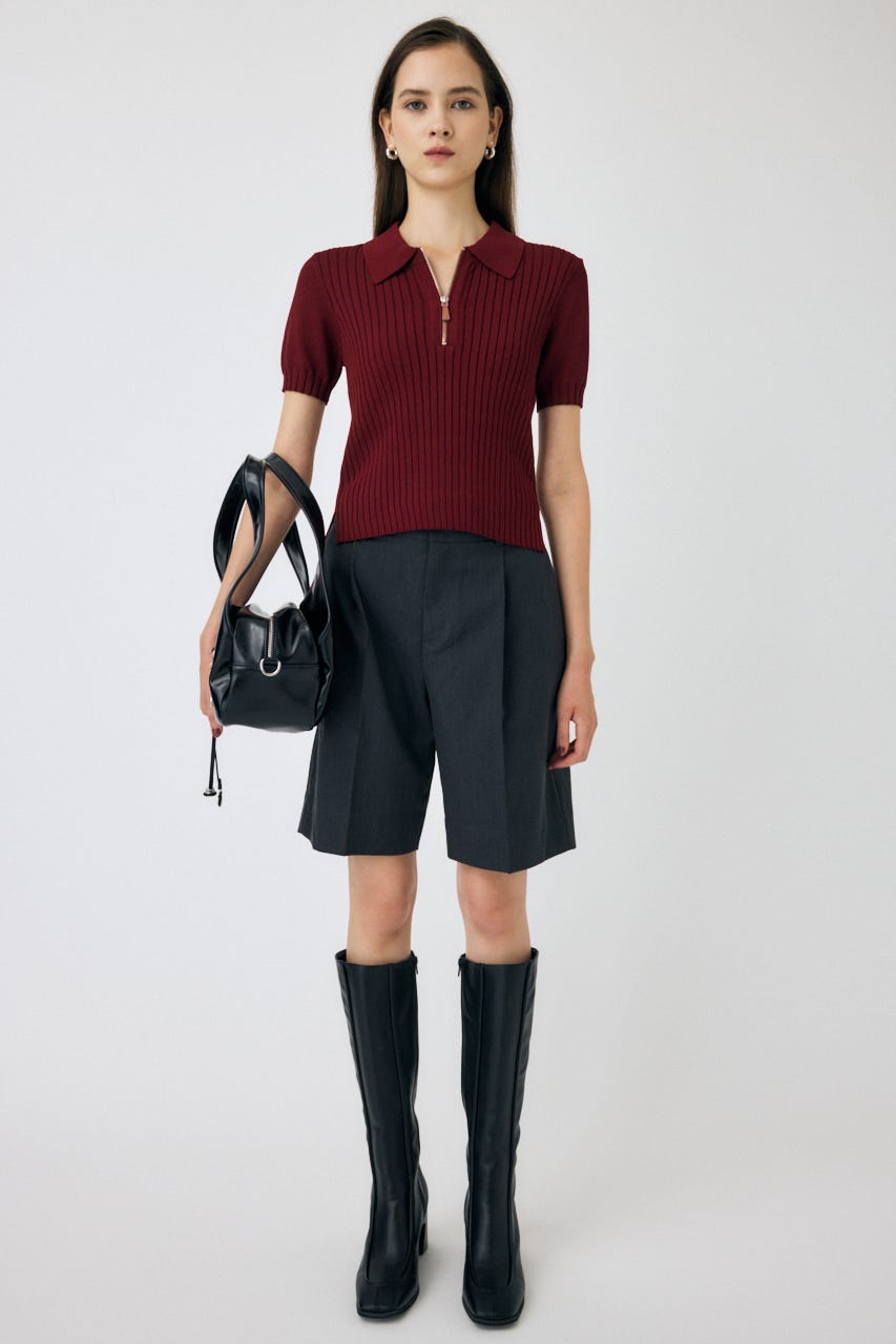 CENTER PRESS ハーフパンツ C.GRY 1