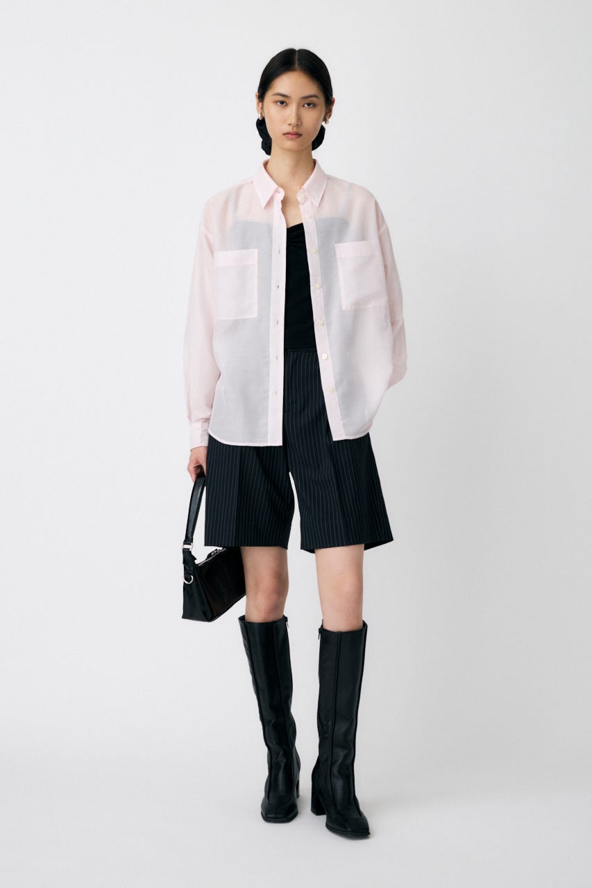 CENTER PRESS ハーフパンツ 柄BLK 2