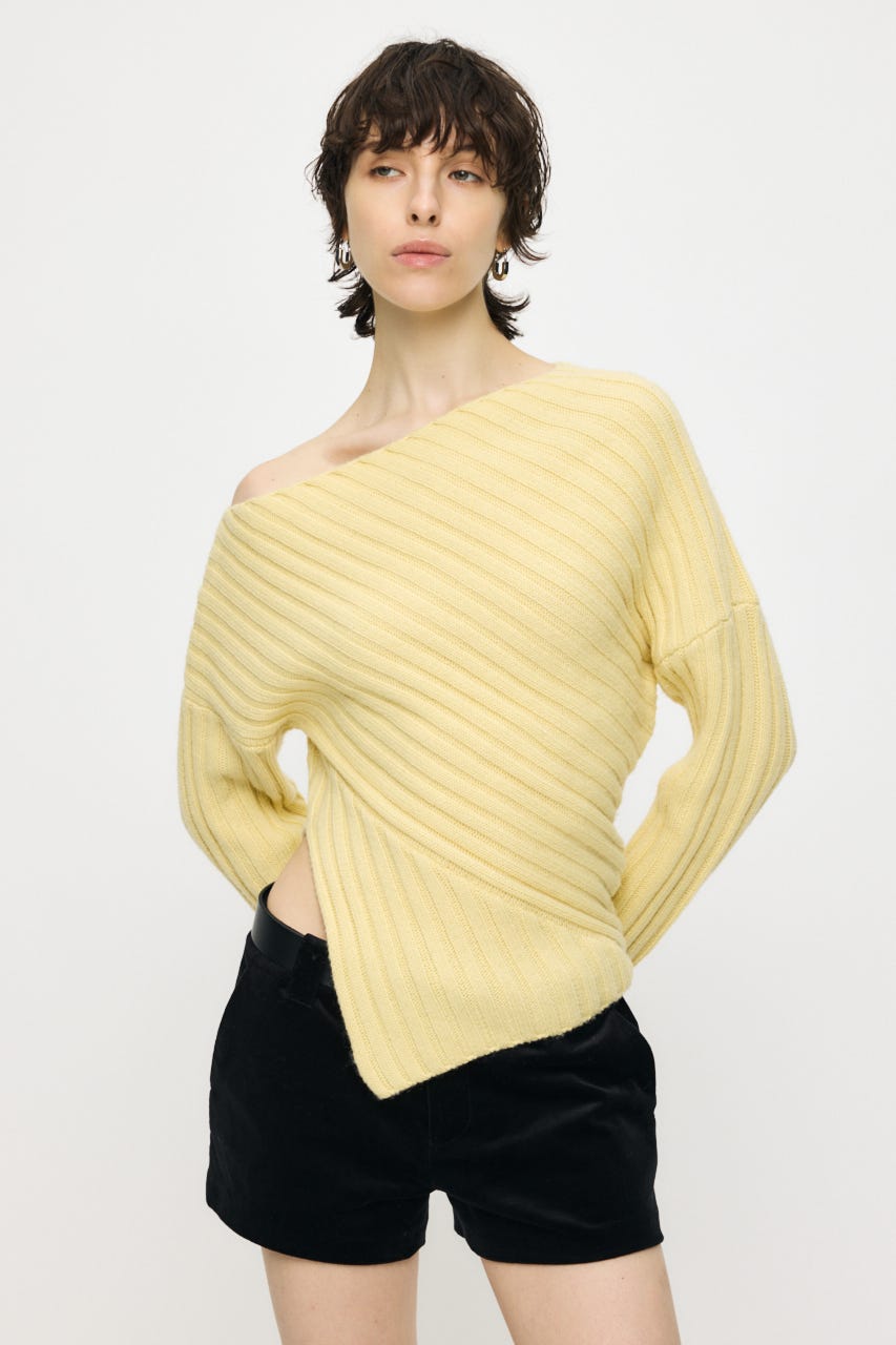 LOW WAIST VELVET ショーツ BLK 2