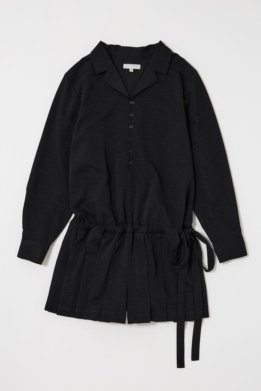 MOUSSY | PLEATED SHIRT MINI ドレス (ワンピース(ミニ