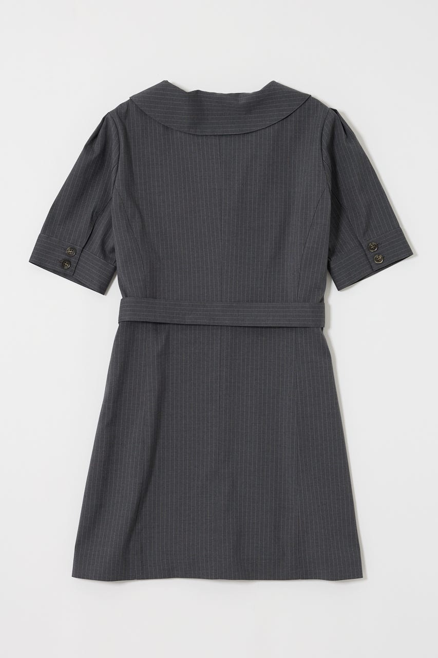 MOUSSY | BIG COLLAR MINI ドレス (ワンピース(ミニ・ミディアム