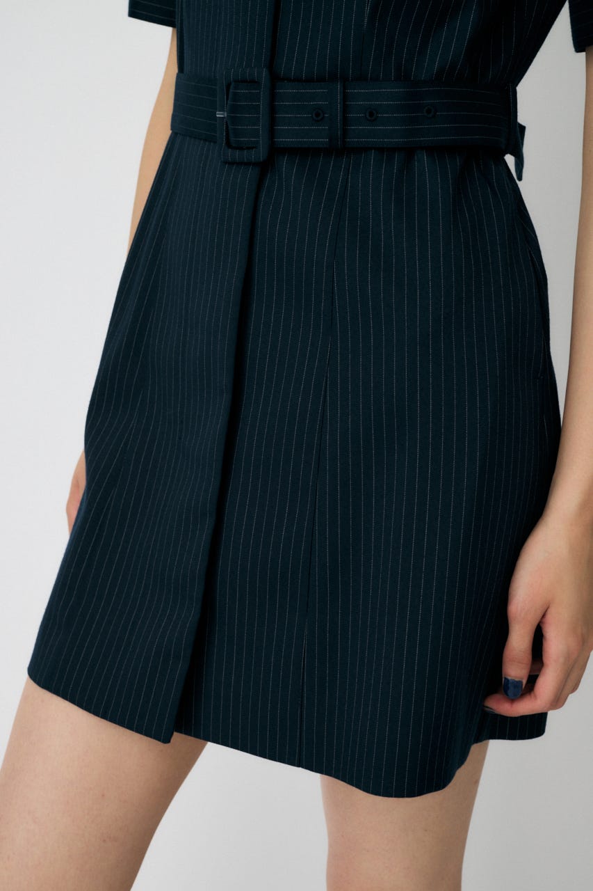 MOUSSY | BIG COLLAR MINI ドレス (ワンピース(ミニ・ミディアム