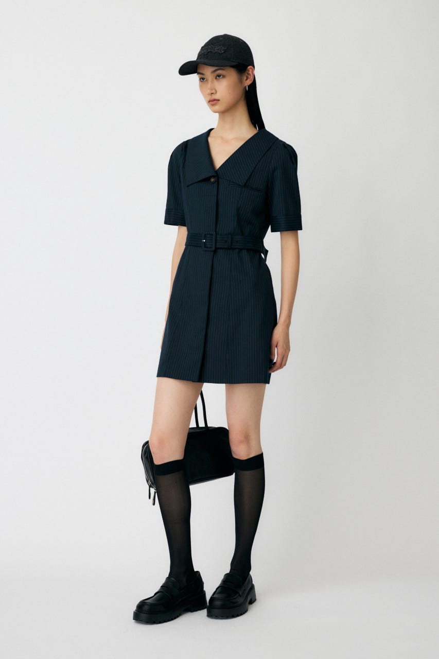 moussy big collar mini コート MOUSSY（マウジー）の「BIG COLLAR MINI コート（その他アウター