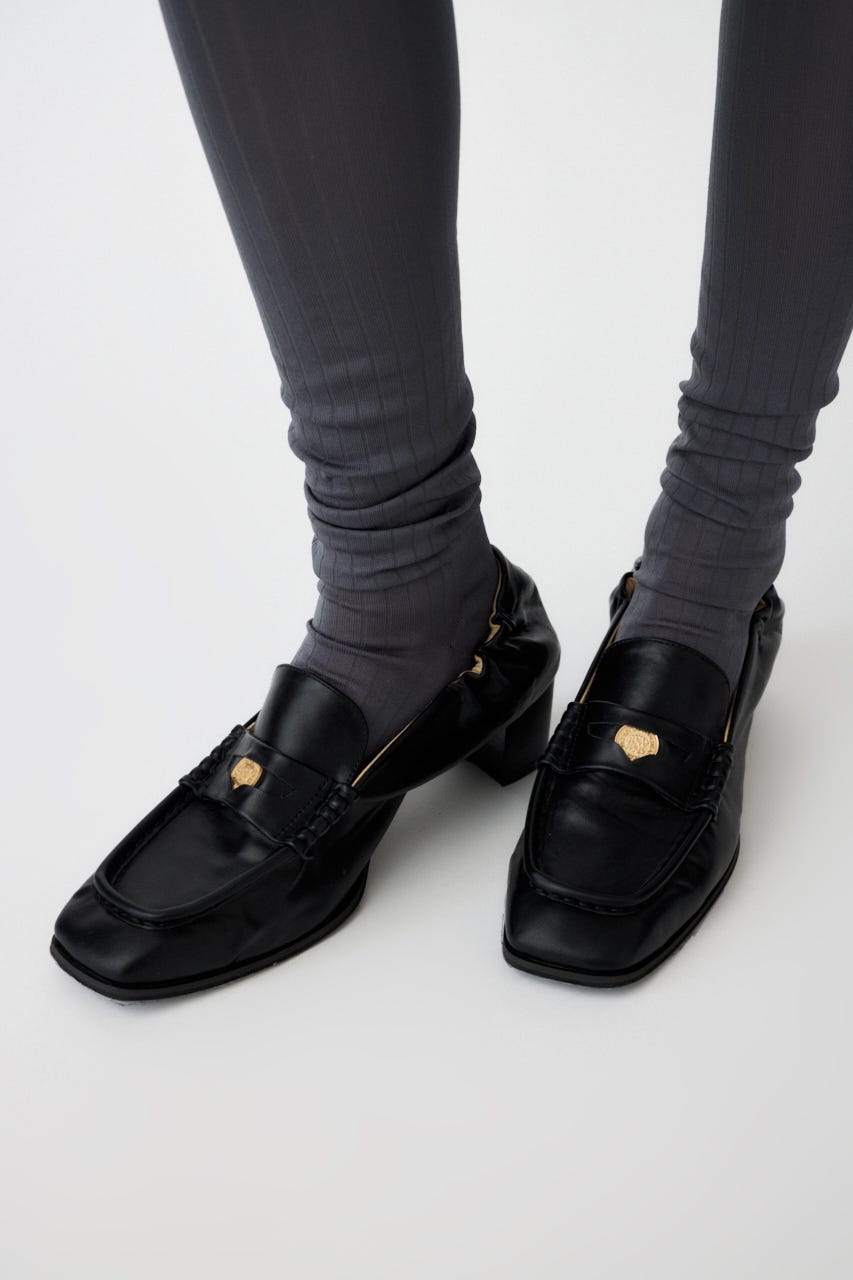 MOUSSY | 【otonaMUSE掲載】SQUARE TOE LOAFER ヒール