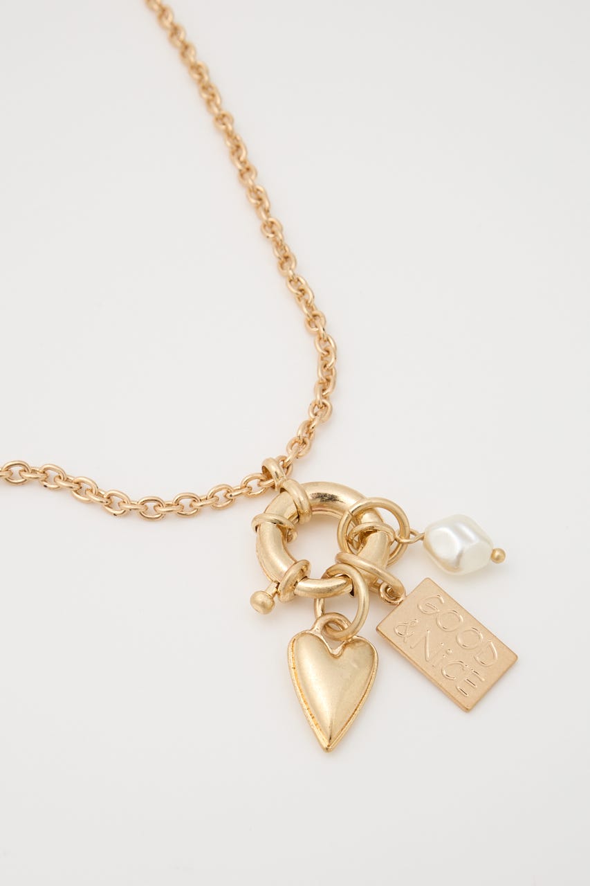 【ViVi掲載】MANY CHARMS ネックレス GLD FREE