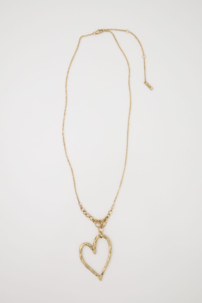HEART ネックレス GLD FREE