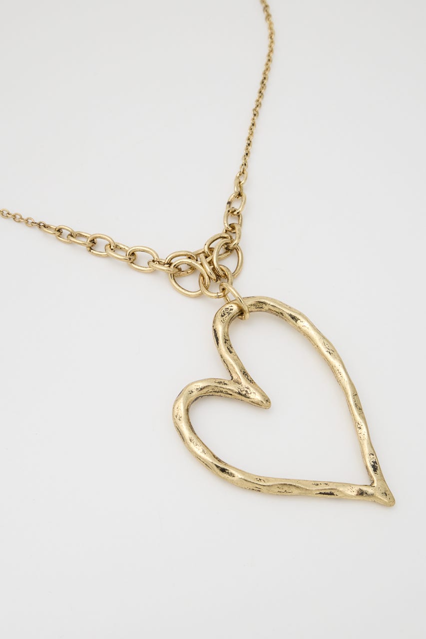 HEART ネックレス GLD FREE