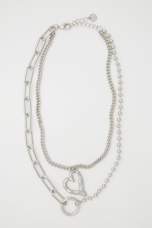 ASYMMETRY CHAIN ネックレス