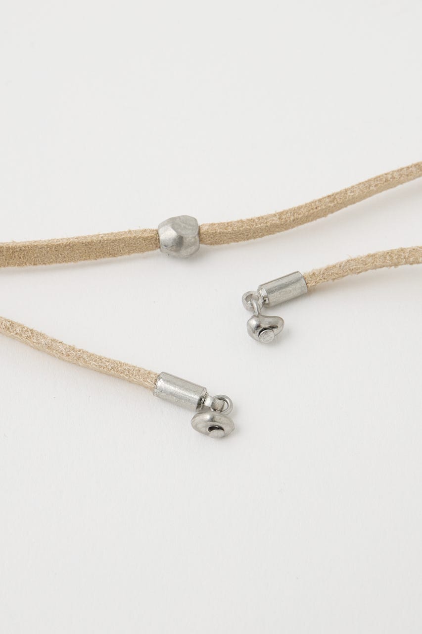 BEADED F/SUEDE チョーカー BEG FREE