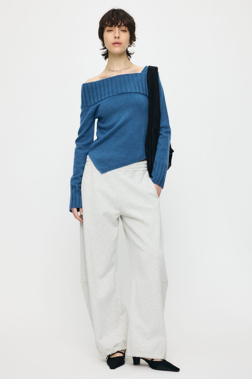 ASYMMETRY トップス BLU FREE