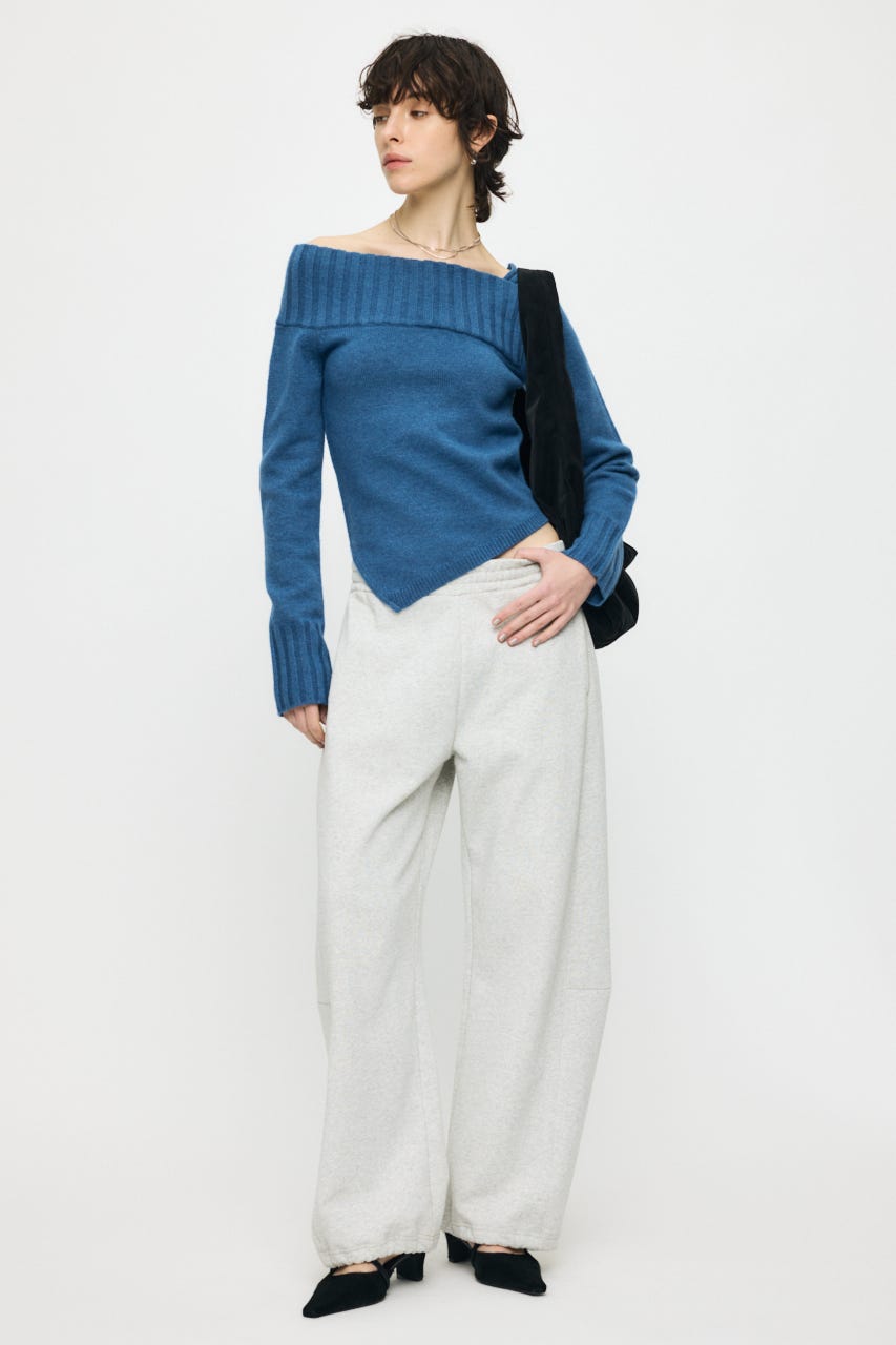 ASYMMETRY トップス BLU FREE