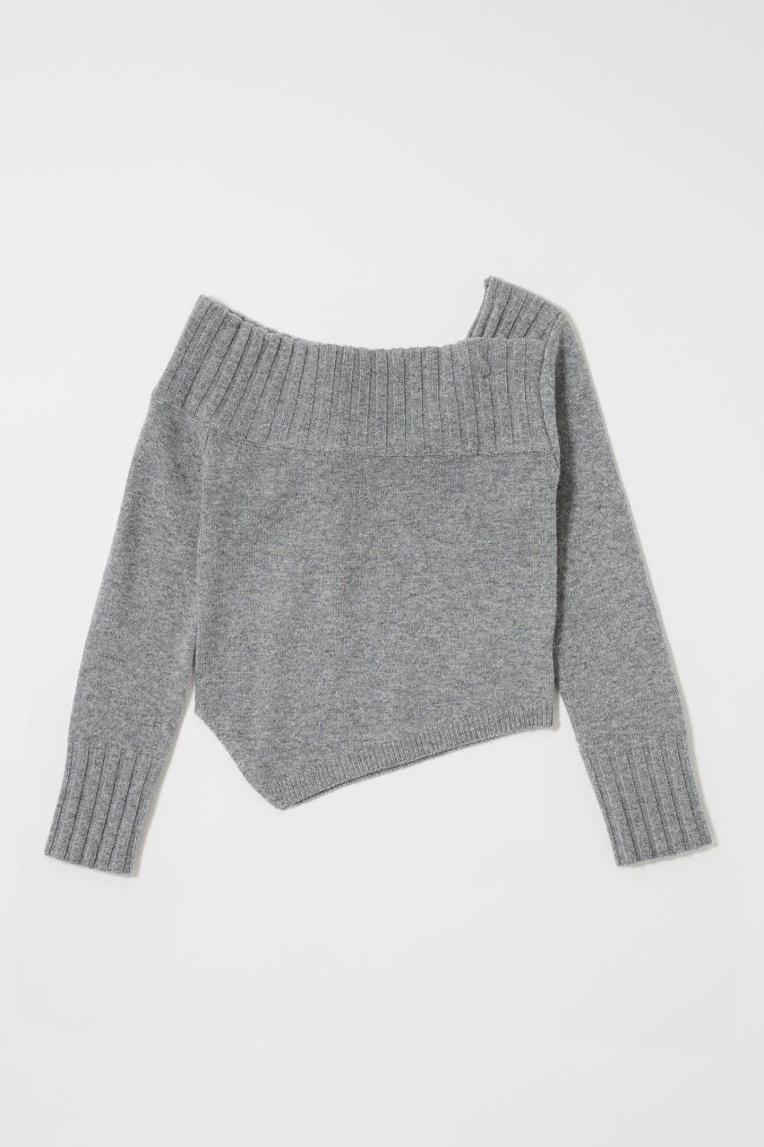 m様　PLリブタンクOP38 MOUSSY | 【先行予約特典対象商品】ASSYMMETRY トップス (ニット