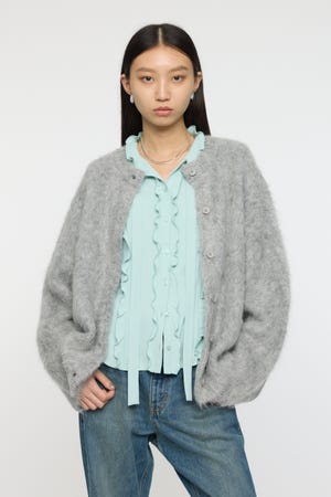 ALPACA MIX カーディガン