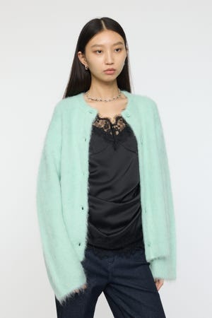 ALPACA MIX カーディガン