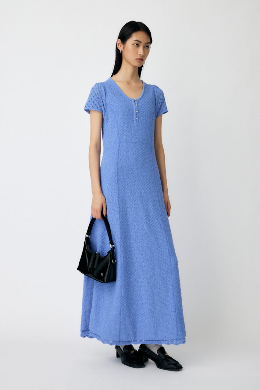 MOUSSY | OPEN NECK MERMAID ドレス (ワンピース(ロング