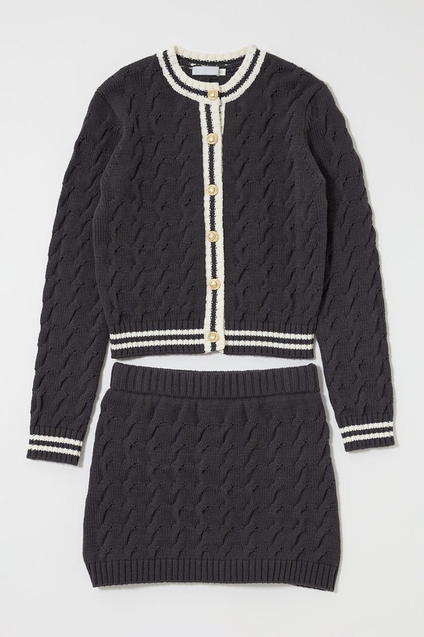 LINE CABLE 2PIECES セットアップ C.GRY 1