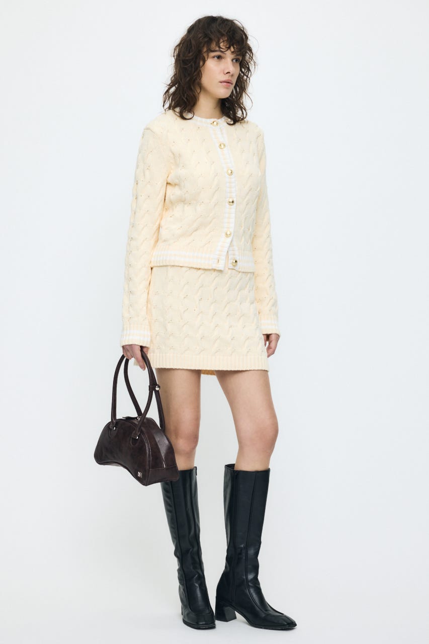 LINE CABLE 2PIECES セットアップ ECRU 1