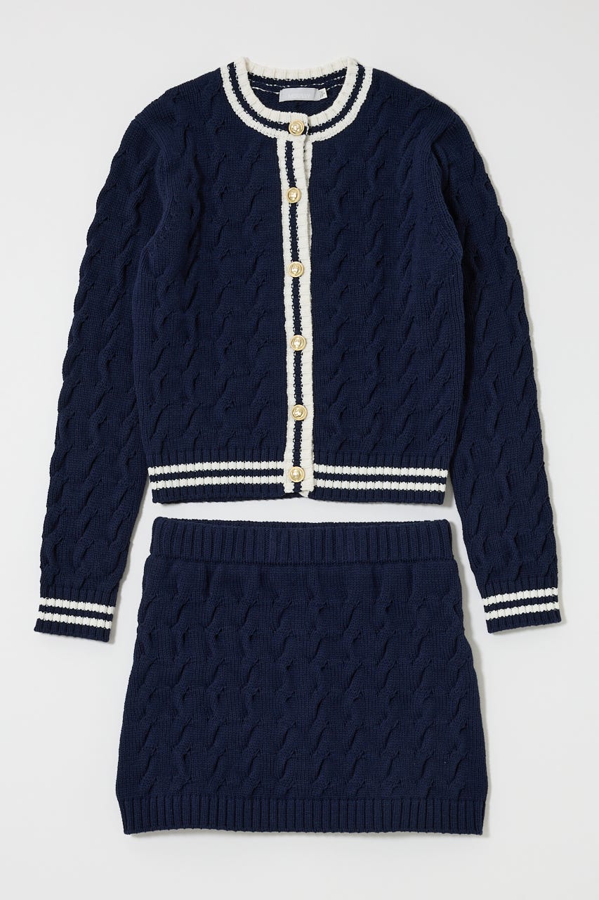 LINE CABLE 2PIECES セットアップ NVY 2