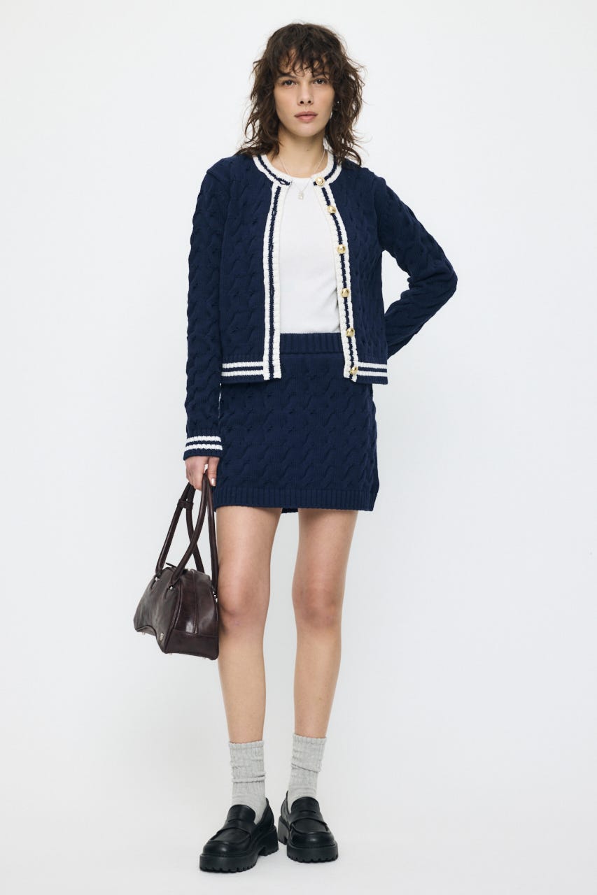 LINE CABLE 2PIECES セットアップ NVY 2